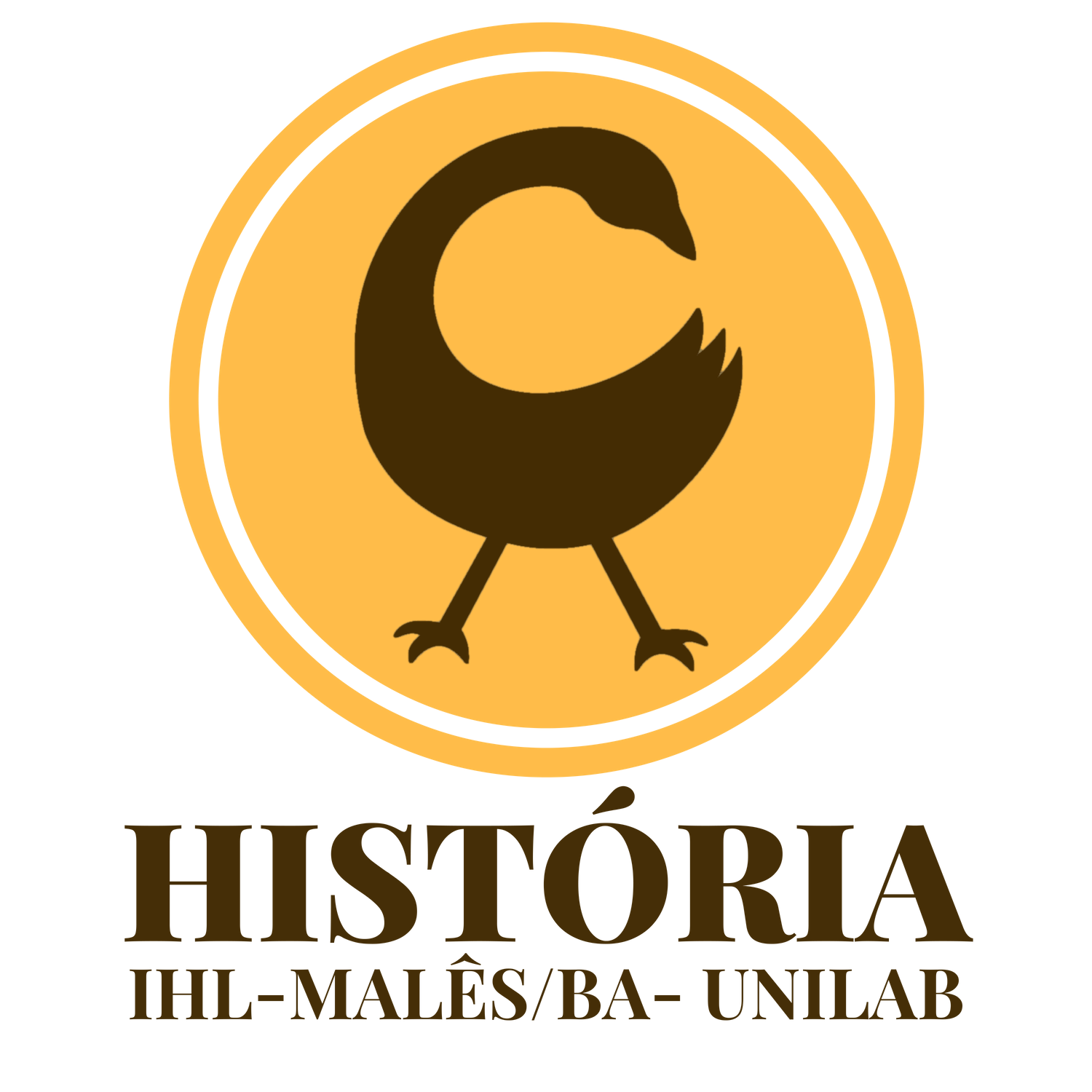Logotipo do Curso de História, BA, UNILAB Logo História