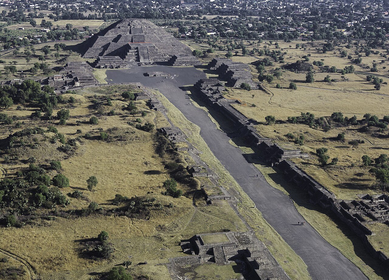 Pirâmide da Lua em Teotihuacán